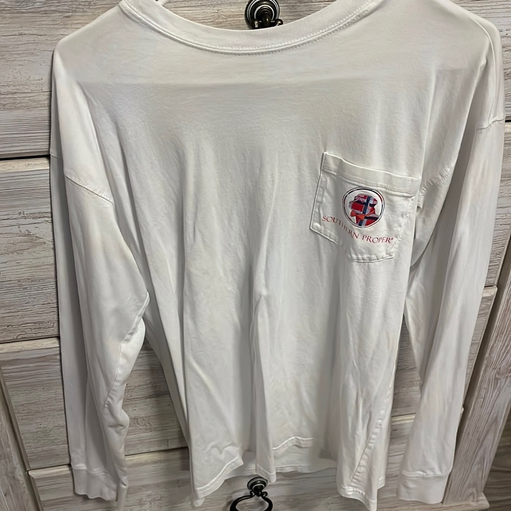 southern proper long sleeve tee